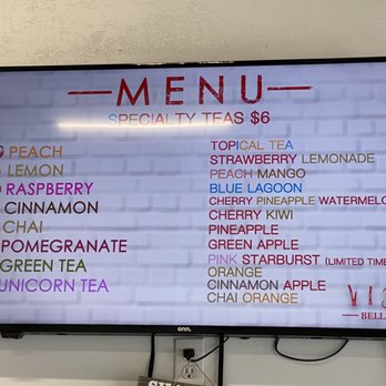 Vibe - Specially tea menu - Juice Bars & Smoothies Near Me - Bellevue, Pennsylvania