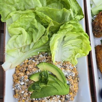 The Lab Collaborative - Elote lettuce cups - New American Near Me - Oceanside, California