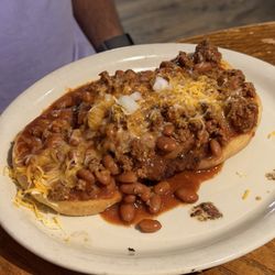 Ole's Big Game Steakhouse & Lounge - Chili Burger