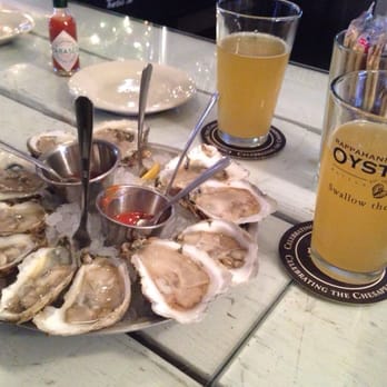 Merroir - Stingray Point, Rappahanocks, and Olde Salt oysters.    Delicious. - Seafood Near Me - Topping, Virginia