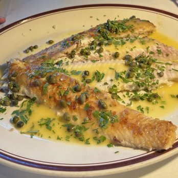 Chops Lobster Bar - Dover sole in lemon caper butter sauce - Seafood Near Me - Atlanta, Georgia Chops Lobster Bar - Dover sole in lemon caper butter sauce - Seafood Near Me - Atlanta, Georgia