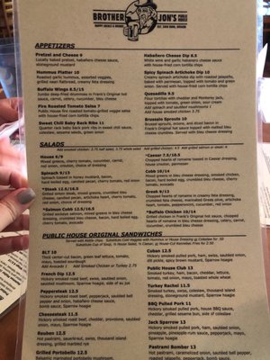 Menu photo 6 Brother Jon's Public House Bend, OR Menu photo 6 Brother Jon's Public House Bend, OR