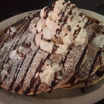 The Pan - Marshmallow, peanut butter crunch and chocolate chip pancakes! - Pizza Near Me - Long Beach, California The Pan - Marshmallow, peanut butter crunch and chocolate chip pancakes! - Pizza Near Me - Long Beach, California