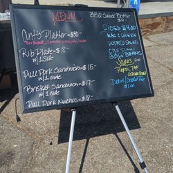 Ant’s BackYard BBQ - Manu for today