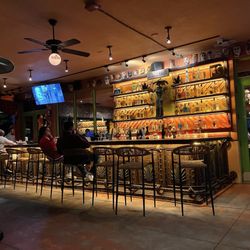 Rocco's Tacos & Tequila Bar - Cool bar setup on the exterior of the restaurant!