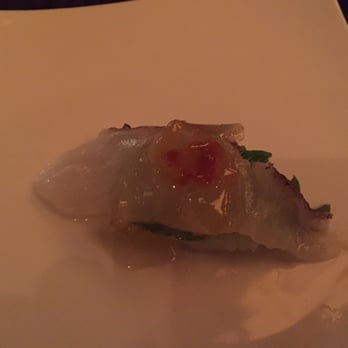 O-Ku - Trout sashimi with an orange marmalade - Japanese Near Me - Atlanta, Georgia