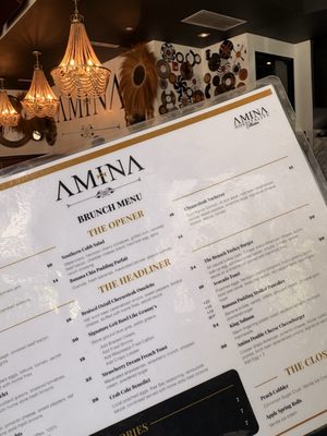 Menu photo 1 Amina Philadelphia, PA Menu photo 1 Amina Philadelphia, PA