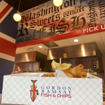 Gordon Ramsay Fish & Chips - Interior - Fish & Chips Near Me - Washington, DC, District of Columbia