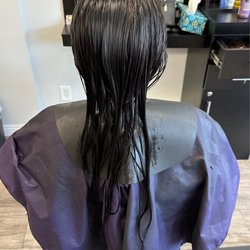 Wallys Hair Salon barbershop - Before haircut