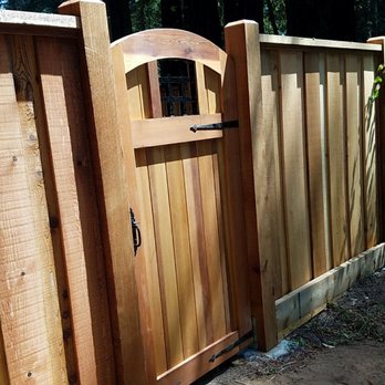 Durham Fence Company - Custom solid core gate - Fences & Gates Near Me - Millbrae, California Durham Fence Company - Custom solid core gate - Fences & Gates Near Me - Millbrae, California