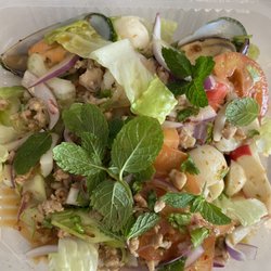 Asian Kitchen - Pad won Sen seafood mix