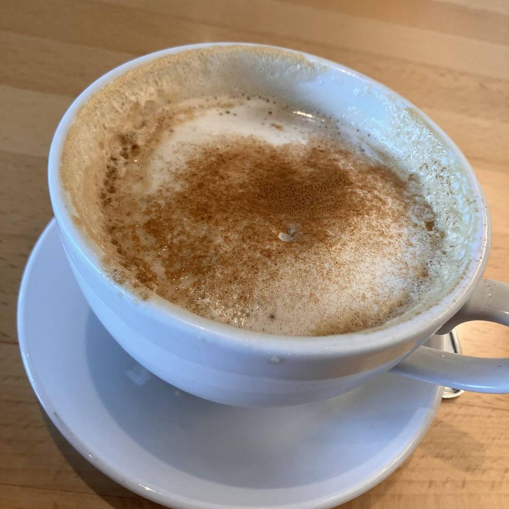 Ellen's - Honey Bee Latte- sorry I had already been enjoying it before the picture - Breakfast & Brunch Near Me - Dallas, Texas Ellen's - Honey Bee Latte- sorry I had already been enjoying it before the picture - Breakfast & Brunch Near Me - Dallas, Texas