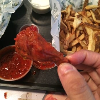 Wingstop - A wing the size of my thumb. $20 for 15 of these wings. - Chicken Wings Near Me - Panorama City, California Wingstop - A wing the size of my thumb. $20 for 15 of these wings. - Chicken Wings Near Me - Panorama City, California