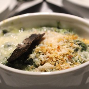 The Pines Modern Steakhouse - Truffle creamed spinach - Steakhouses Near Me - S Highland, California The Pines Modern Steakhouse - Truffle creamed spinach - Steakhouses Near Me - S Highland, California