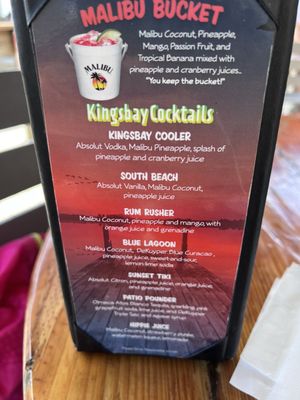 Menu photo 8 Cracker's Bar & Grill Crystal River, FL