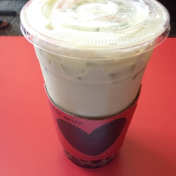 Tea Brick - Matcha Green Milk Tea with boba. $4.85 - Tea Rooms Near Me - Monterey Park, California Tea Brick - Matcha Green Milk Tea with boba. $4.85 - Tea Rooms Near Me - Monterey Park, California
