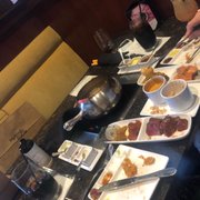 Photo of The Melting Pot - Oklahoma City, OK, United States. Bourguignonne was the best cooking method!