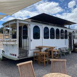 Available outdoor seating