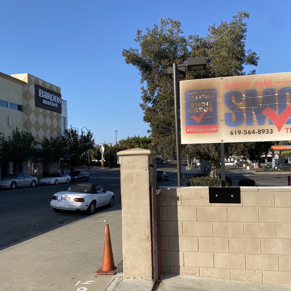 North Park Smog Test Only - Across from barons - Smog Check Stations Near Me - San Diego, California