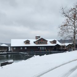 Burnt Cabin Marina - So cold
