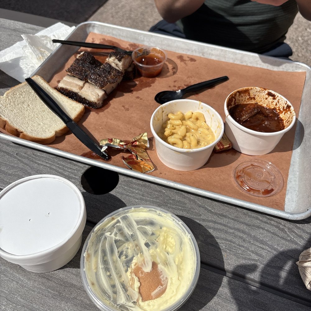 Jeff's Texas Style BBQ - Was to excited for one take before so here's aftermath -- everything was delish! - Barbeque Near Me - Marysville, Washington Jeff's Texas Style BBQ - Was to excited for one take before so here's aftermath -- everything was delish! - Barbeque Near Me - Marysville, Washington
