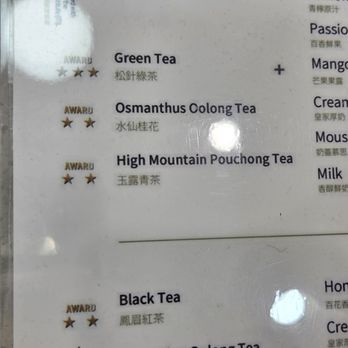 CHICHA San Chen - Create your own drink menu - Bubble Tea Near Me - Chino, California