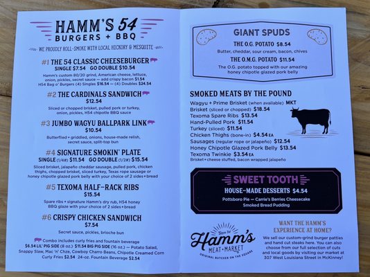 Hamm's 54 Burgers + BBQ by null