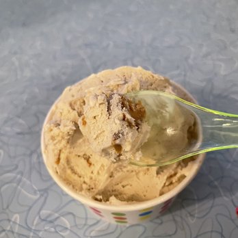 Village Creamery - There's real chunks of leche flan in their leche flan ice cream! - Ice Cream & Frozen Yogurt Near Me - Niles, Illinois