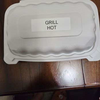 Sup's Chicken - a plastic container with a grill hott label on it - Chicken Shop Near Me - Gardena, California Sup's Chicken - a plastic container with a grill hott label on it - Chicken Shop Near Me - Gardena, California