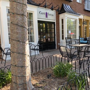 Cafe Lucia - tables and chairs in front of a building - Coffee Roasteries Near Me - Smyrna, Georgia Cafe Lucia - tables and chairs in front of a building - Coffee Roasteries Near Me - Smyrna, Georgia