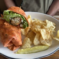 Libertys Restaurant and Lounge - Chicken wrap