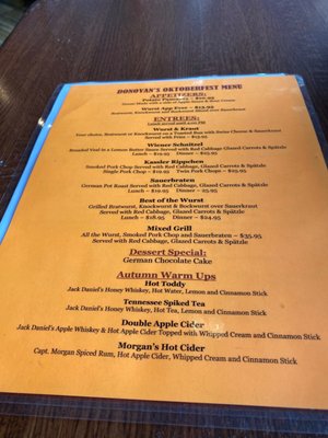 Menu photo 2 Donovan's Norwalk, CT