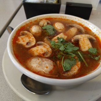 Thai Café - Tom yum shrimp soup - Thai Near Me - Springfield, Virginia Thai Café - Tom yum shrimp soup - Thai Near Me - Springfield, Virginia