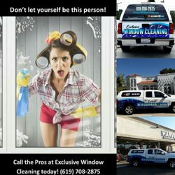 Exclusive Window Cleaning - Thinking about cleaning your windows?