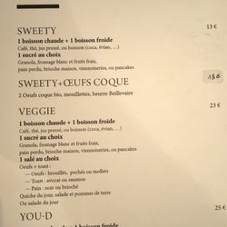 You Decide Coffee - Menu