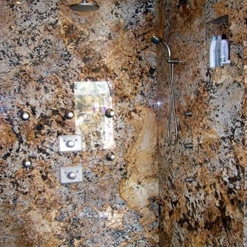 Master Countertops - Full Granite Shower Walls in Mascarello - General Contractors Near Me - Chester, Pennsylvania Master Countertops - Full Granite Shower Walls in Mascarello - General Contractors Near Me - Chester, Pennsylvania