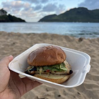 Kenji Burger - Misoyaki Fish Sandwich - Burgers Near Me - Lihue, Hawaii
