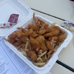 Fried shrimp basket