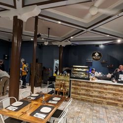 Mezze and Mooore - Interior looking at counter