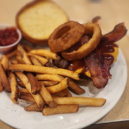 Barbecue Bacon Cheddat Burger Barbecue Bacon Cheddat Burger