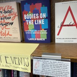 Carmichael's Bookstore - Books related to the world discussion