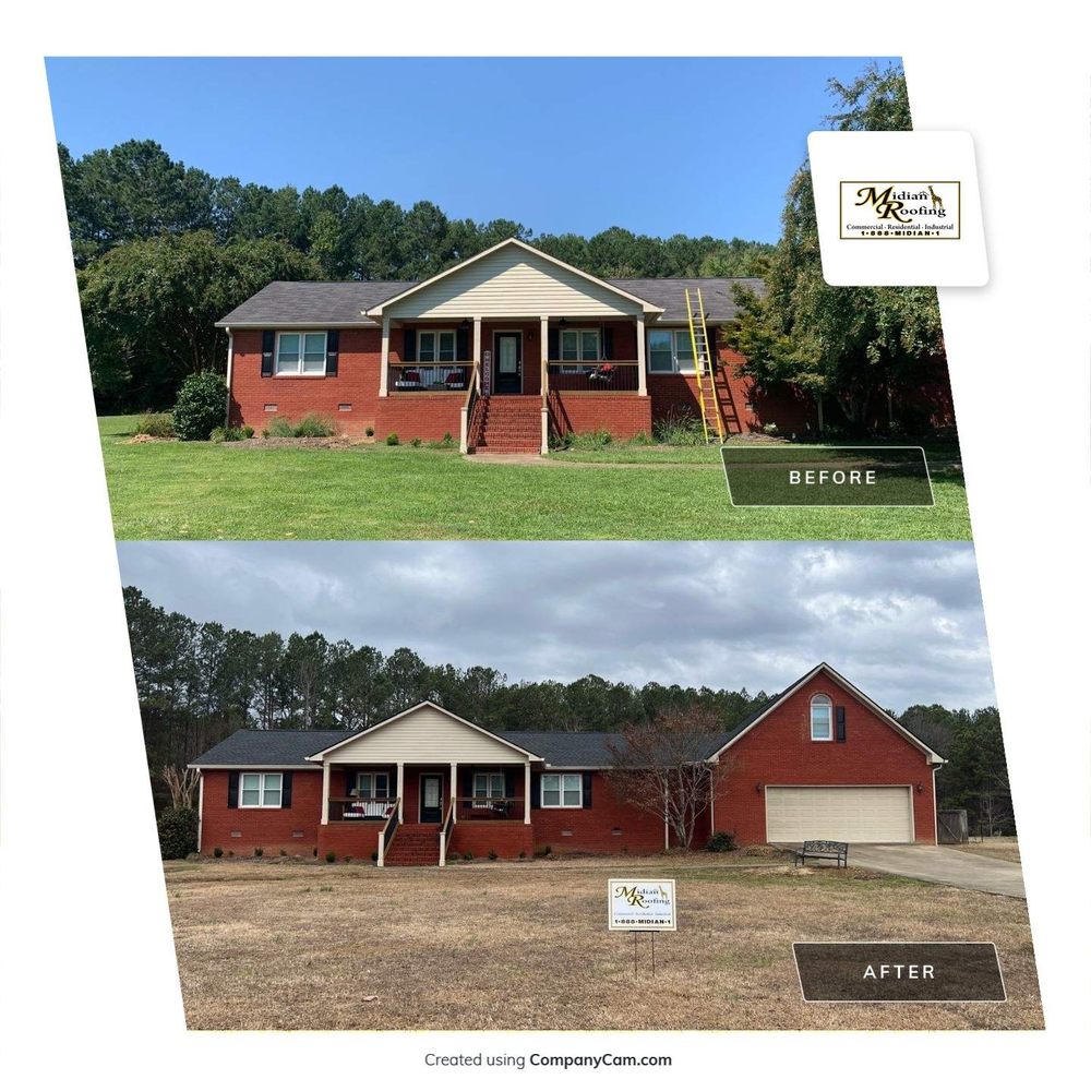 Slide of Midian Roofing