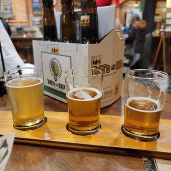 Bell's Eccentric Cafe - Flight and beers from the general store - Music Venues Near Me - Kalamazoo, Michigan