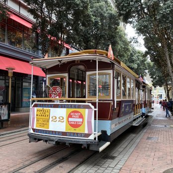 Cable Cars - 07.30.22 cable car Powell and Market to Fisherman's Wharf - Cable Cars Near Me Cable Cars - 07.30.22 cable car Powell and Market to Fisherman's Wharf - Cable Cars Near Me