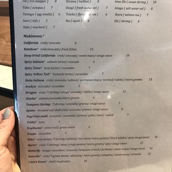 Kibo Sushi - Menu - Sushi Bars Near Me - Danville, California Kibo Sushi - Menu - Sushi Bars Near Me - Danville, California