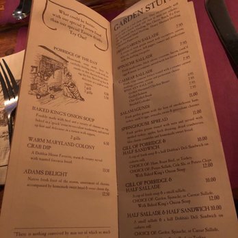 Dobbin House Tavern - Soups and salads - Bars Near Me - Gettysburg, Pennsylvania Dobbin House Tavern - Soups and salads - Bars Near Me - Gettysburg, Pennsylvania