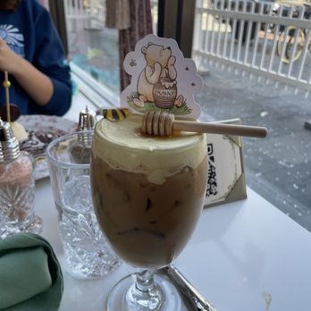 Crepas Culichi - Winnie the Pooh iced latte - Creperies Near Me - Oak Park, Illinois Crepas Culichi - Winnie the Pooh iced latte - Creperies Near Me - Oak Park, Illinois