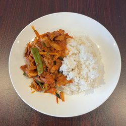 Kimchi House @ Koreana - Spicy pork dish