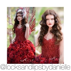 Locks and Lips by Danielle - Hair done by me for my clients Photoshoot.