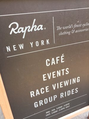 Menu photo 3 Rapha New York New York, NY